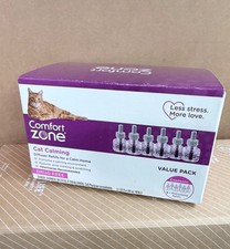 COMFORT ZONE Multi Cat Diffuser Refill, 6 Pack Cat Calming Pheromone Refills