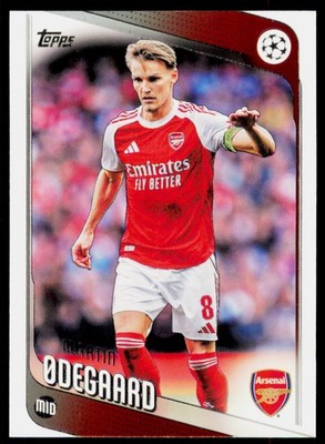 2025-26 Topps UEFA Club Competitions Martin Ødegaard 157 Arsenal