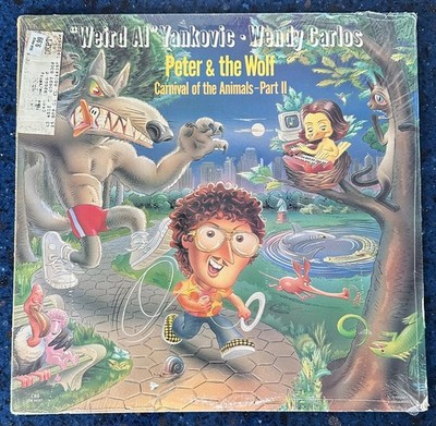 Peter & The Wolf -  Weird Al  Yankovic - Wendy Carlos - VINYL LP ALBUM - SEALED!