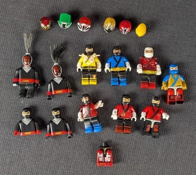 Mighty Morphin Power Rangers Mega Construx Lot of 9, mixed lot