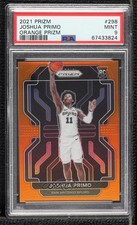 2021-22 Panini Prizm Orange Prizm 43/49 Joshua Primo #298 PSA 9 MINT dq2