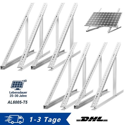 Solarpanel Solarmodul Halterung bis Photovoltaik Aufständerung PV Montage DE 0%