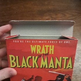 Wrath Of The Black Manta (Nintendo NES) Complete W/ Poster - Tested - Authentic