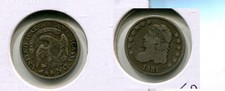 1831 CAPPED BUST HALF DIME SILVER COIN VF 5049T