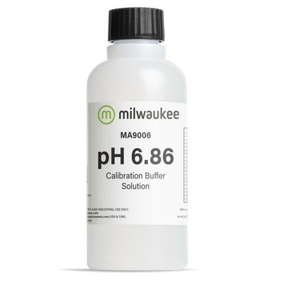 Milwaukee MA9006 pH 6.86 Calibration Solution, 