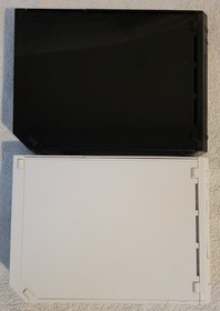 Lot of 2 Nintendo Wii RVL-001 Black White Consoles Only Cleaned Tested