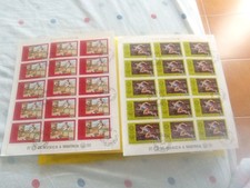 Komoren 1976 Olympische Spiele Kanada 2 Blätter à 15 original gestempelt MORONI