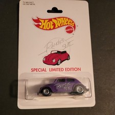Rare Hot Wheels Randys Stuff Volkswagen Beetle Special Limited-edition Purple