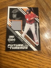 Triston Casas 2021 Panini Elite Extra Edition Future Threads Patch Card #FT-TC