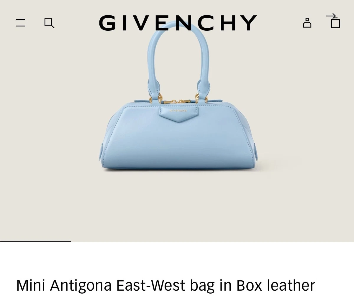 Givenchy Antigona Blue Bags & Handbags for Women for sale | eBay