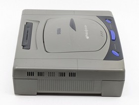 SEGA Saturn HST-3210 Gray Console Complete Set Tested Japan NTSC-J