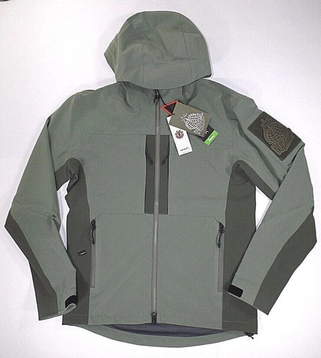 Element RCA Polartec Waterproof Full-Zip Hooded Jacket Men's