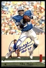 Charlie Sanders Signed Autographed Goal Line Art Card GLAC Postcard JSA COA