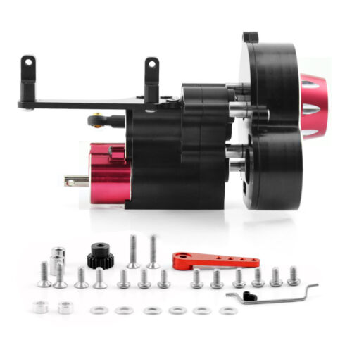 RC Car Transmission Gearbox For Axial SCX10& SCX10 II III 1/10 RC Crawler Car b - Picture 3 of 20