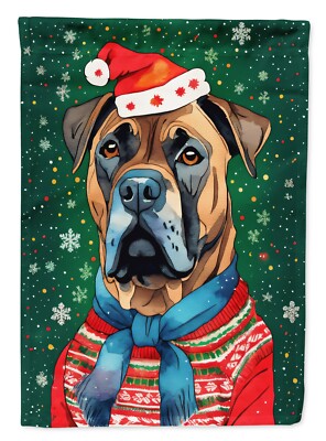 Cane Corso Holiday Sweater Dog Flag