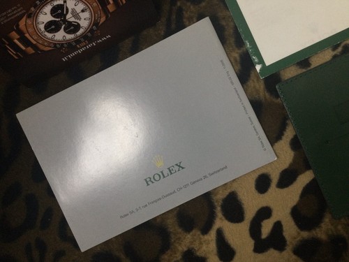 11 2006 ENG ROLEX SET (2X BOOKLET, PAPER HOLDER, CALENDAR) GMT 16710 STICK 16713 - Picture 6 of 17