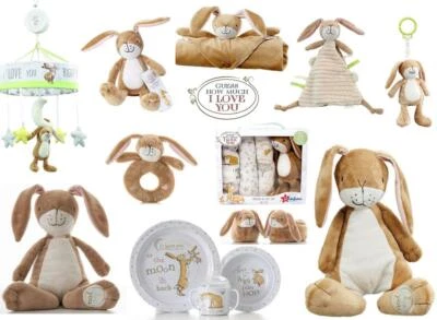 Guess How Much I Love You Soft Toy, Little Nutbrown Hare Rattle, Comforter, Gift