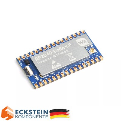WaveShare RP2040-LoRa Development Board (SX1262) LF Long-Range Kommunikation