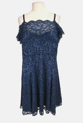 Morgan & Co Women Prom Fit& Flare Mini Dress Plus Size 18W Blue Floral Lace 111A | eBay Morgan & Co Women Prom Fit& Flare Mini Dress Plus Size 18W Blue Floral Lace 111A | eBay
