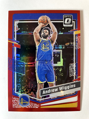 2023-24 Panini Donruss Optic NBA Red Andrew Wiggins Warriors /99