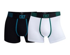 Cristiano Ronaldo CR7 2-Pack Boxer Briefs Blk/Wht Men's Underwear 8302-49-537