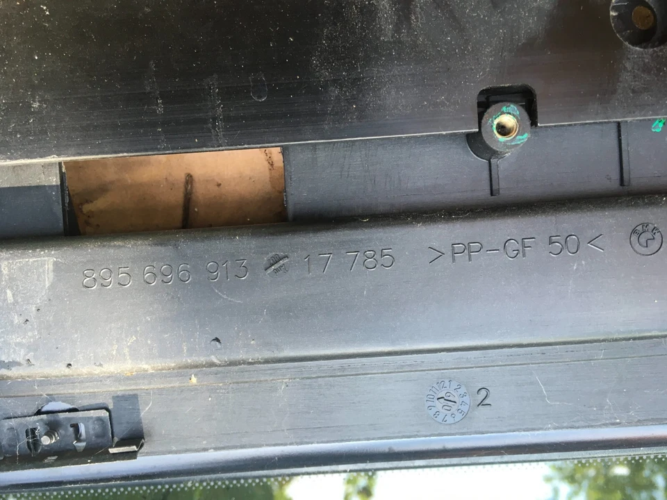 BMW 328i 2006-2011 techo corredizo techo corredizo pieza de montaje 895696913 OEM. Foto 4 de 4