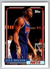 1992-93 Topps - #388 Rick Mahorn