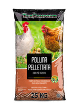 Pollina BIOLOGICA concime organico NATURALE per piante orto frutta giardino