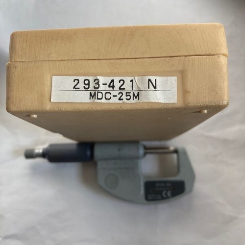 Mitutoyo Digimatic Micrometer 293-801 0-25mm 0.001mm - Picture 7 of 9