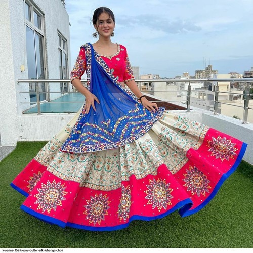 Navratri Printed Lehenga Choli Indian 