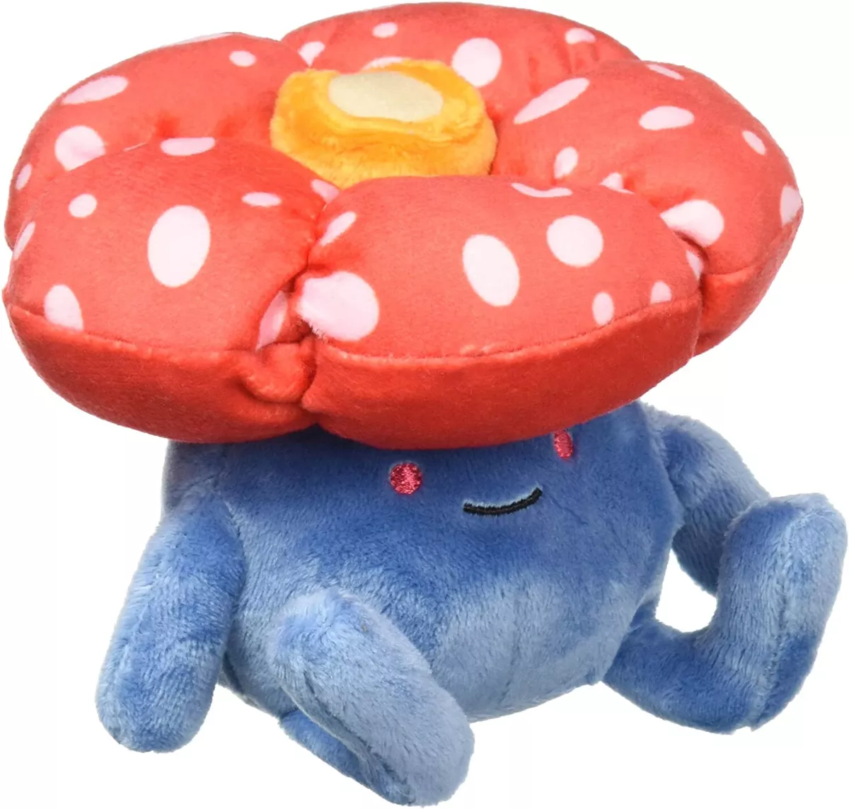 Vileplume Pok mon Center Original Plush toy Pok mon fit H4.2 W5.1 D4.7in