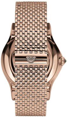 EMPORIO ARMANI Swissmade automatic ゴールド エンポリオアルマーニ スイスメイド 腕時計 メンズ EMPORIO