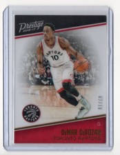 2016-17 Prestige Acetate Gold #'d / 10  DeMar DeRozan - Raptors