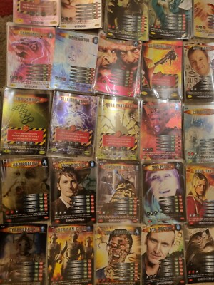 Dr Doctor Who Battles in Time RARE, SUPER RARE & ULTRA RARE Cards Dalek Cyberman