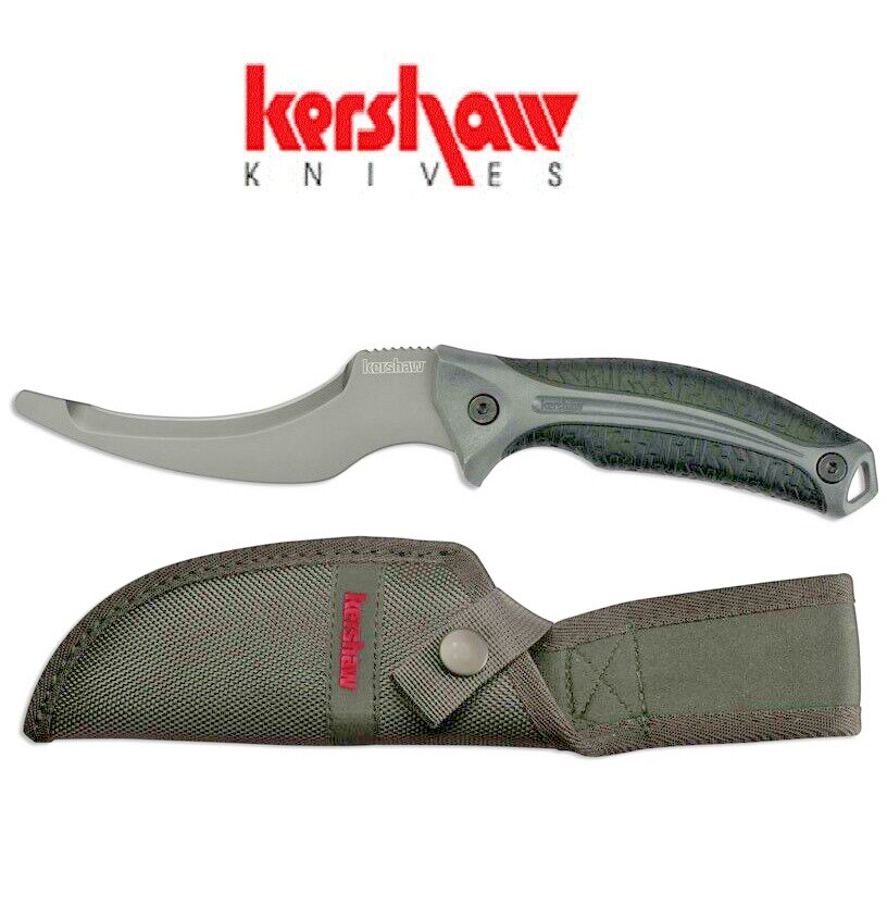 Kershaw Hunting KNIFE and Sheath Free Shipping USA eBay