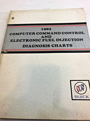 1982 Computer Command Control/Electronic Fuel Inj. Charts Skyhawk/Regal/Century