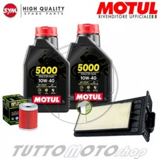 Tagliando SYM MAXSYM 400 / Abs 2014 2015 2016  / 5000 10W40 + filtro olio/aria