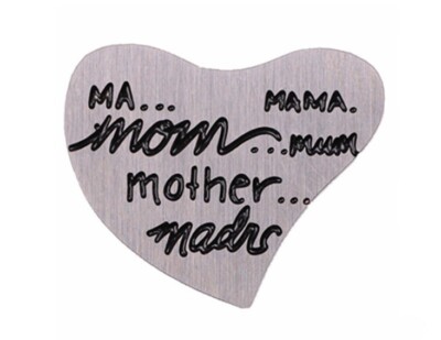 Mom Floating Plate Mama Mother Glass Locket Jewelry Necklace Mum Madre Ma Charm