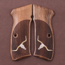 KSD Brand CZ 75, 75B, 75BD, 85 KADET SP-01 SHADOW1 Compatible Walnut Grips