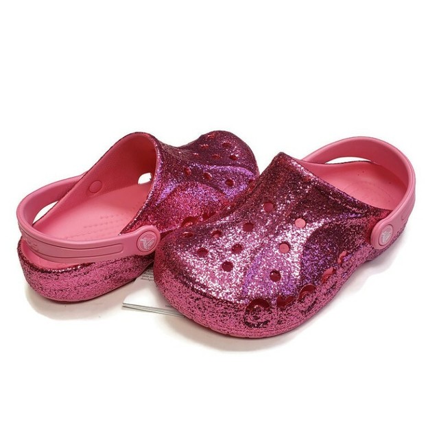 Crocs Baya Glitter Clog 205911669 Size C10 Pink for sale online eBay