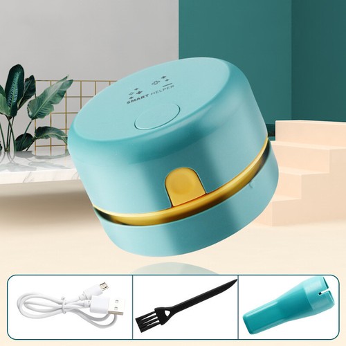 Desktop Vacuum Cleaner USB Rechargeable Handheld Car Vacuum Cleaner - Photo 5/9
