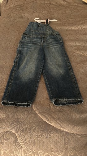 OSHKOSH Overalls Blue Denim Size 5T EUC - Picture 4 of 9