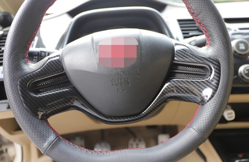 Carbon Fiber For Honda Civic 2006-2010 8th Inner Decoration Full Set Trim Refit - Bild 8 von 12