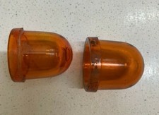 NOS Midget Sprite LUCAS AMBER GLASS INDICATOR LAMP FILTERS LENSES 57H5156