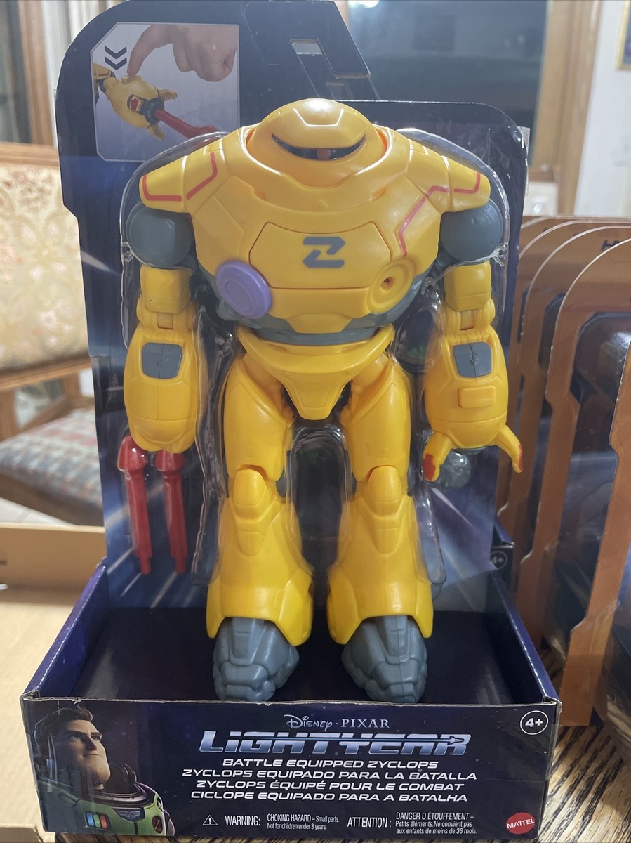 NEW Disney Pixar LIGHTYEAR Battle Equipped Zyclops Mattel 2022