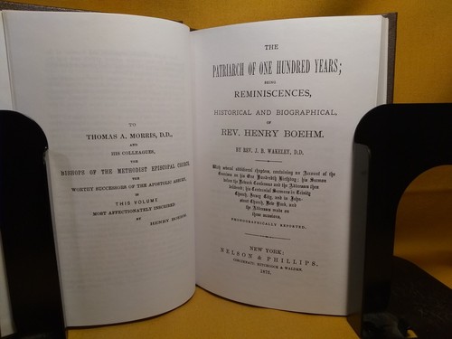 Boehm’s Reminiscences Historical & Biographical by Rev. Wakeley 1982 Reprint HC - Foto 3 di 7