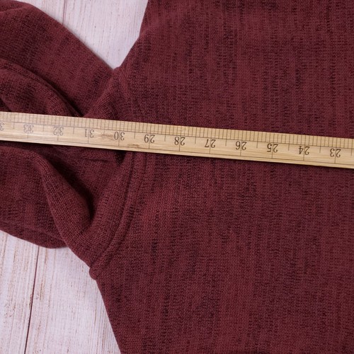 Kuhl Sweater Womens Size S Burgundy Full Zip Hoody Fleece - Picture 19 of 22