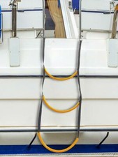 Inflatable Boat Rib 3 Step Boarding Ladder for Motorboat Sailing Kayaking UK