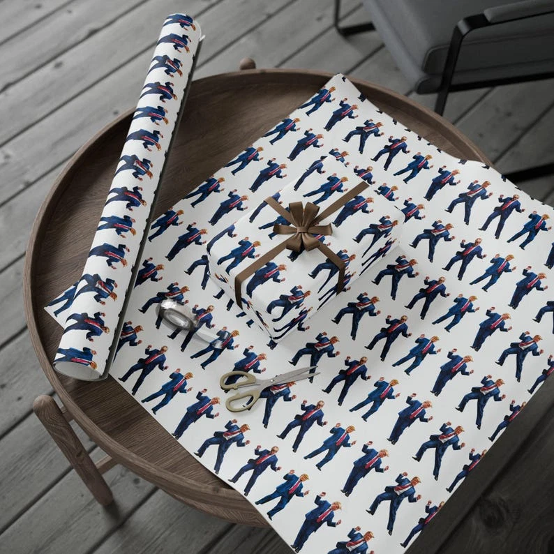 Trump Christmas Wrapping Paper : Make Christmas Great Again Wrapping Paper