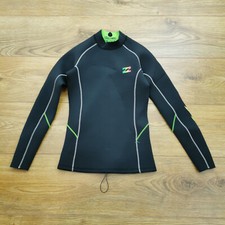 Billabong 2 mm Absolute Wetsuit Jacket Top Long Sleeve Black Boys 14 Years Old
